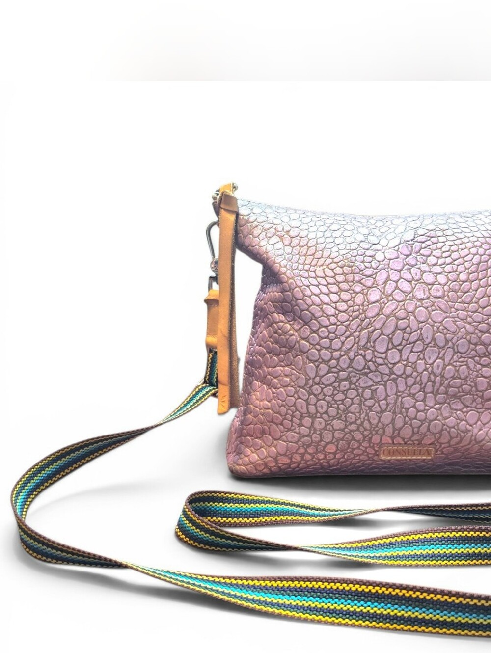 Rare Consuela Lilac Downtown Lulu Bag w/Boho Crossbody - Picture 3 of 7